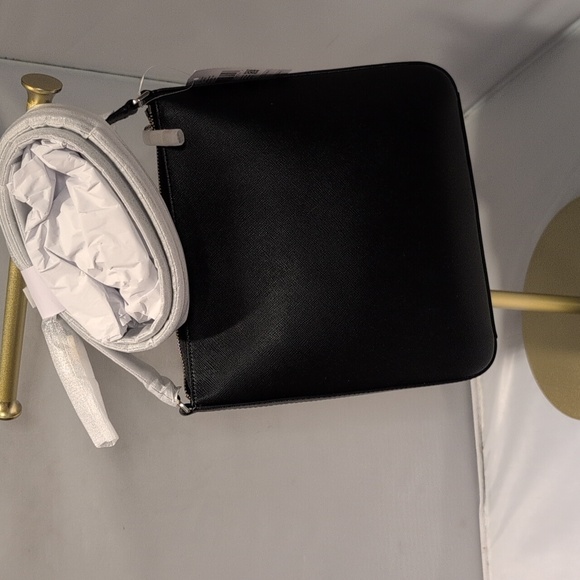 Kate Spade Large Sadie Crossbody Bag Black Saffiano Leather - Picture 6 of 12